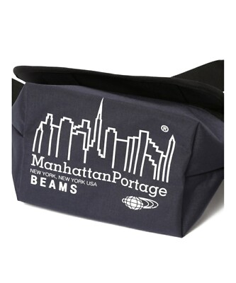 Manhattan Portage BEAMS Exclusive Messenger Bag Black | eBay