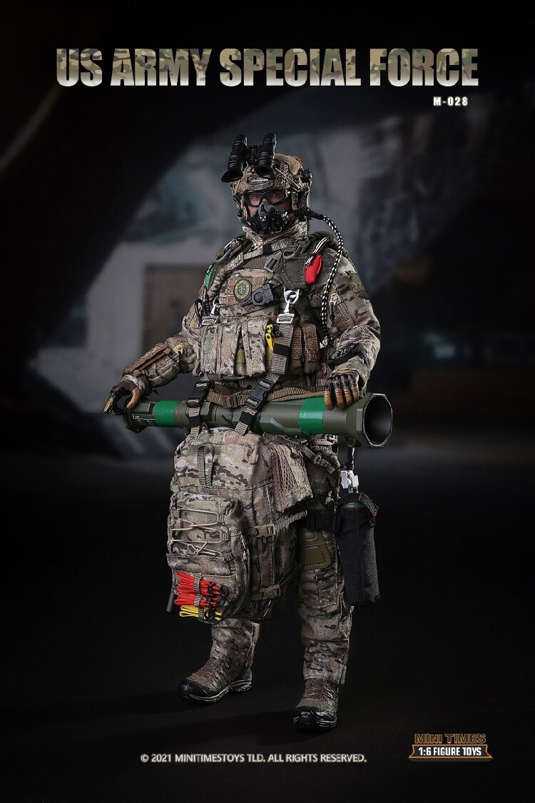 Mini Times Toys 1/6 M028 US ARMY Special Forces HALO Soldier Model