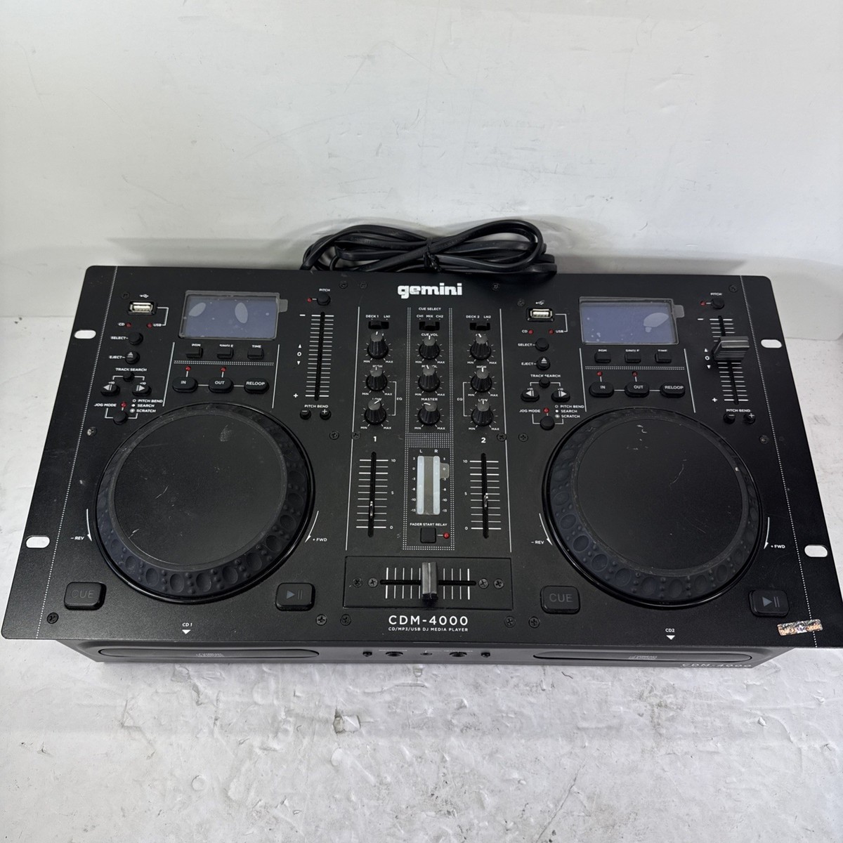 Gemini CDM-4000 DJ Double Deck Controller for sale online | eBay
