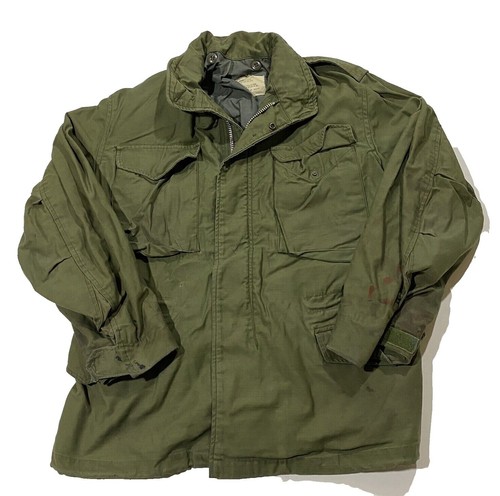 WTAPS M 65 Military Jacket Cotton BLK TSDT JKM02 | eBay