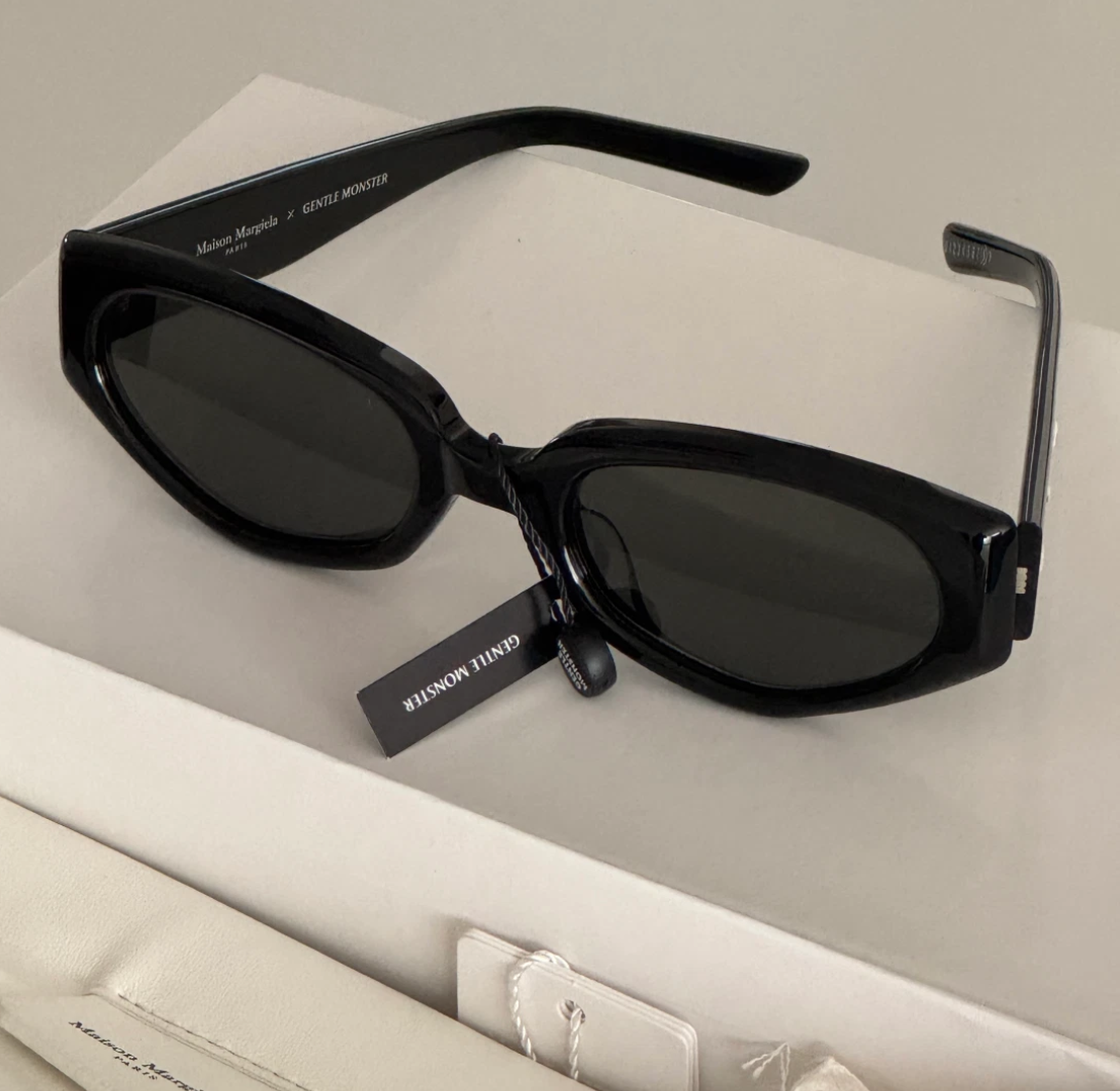 Gentle Monster x Maison Margiela MM205 Sunglasses Black Gray