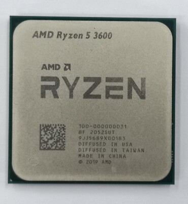 AMD Ryzen 5 3600 Processor R5 Socket AM4 6 cores 100-000000031