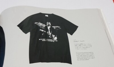 Rare vintage 90s Kurt Cobain Angel In Utero Memorial Nirvana band