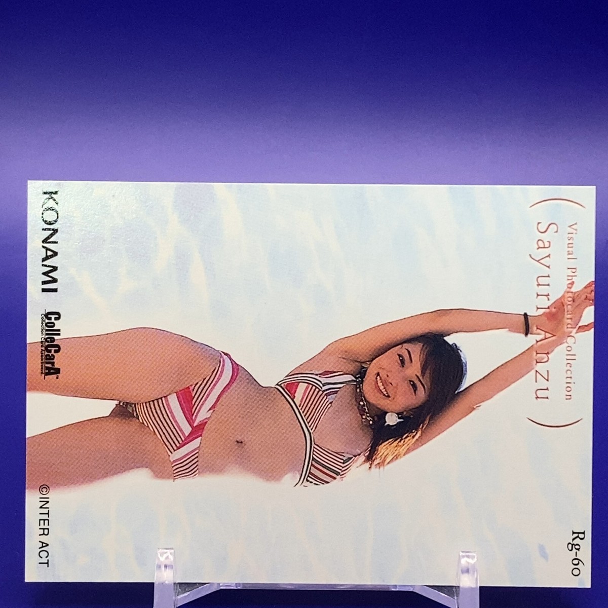 Sayuri Anzu Japanese Gravure Idol Card Colle CarA Rg-60 Made In