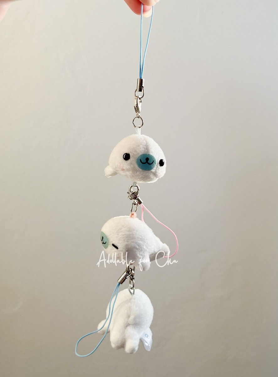 San-x Mamegoma 3 Keychain Soft Plush | eBay