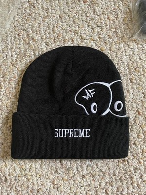 Supreme MF Doom Beanie Black FW23 New Authentic | eBay