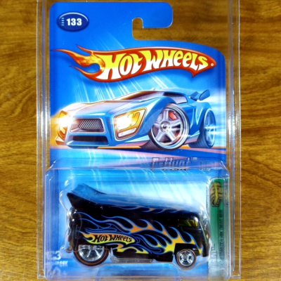 Hot Wheels T-Hunt Treasure Hunt Customized VW Drag Bus Black Real