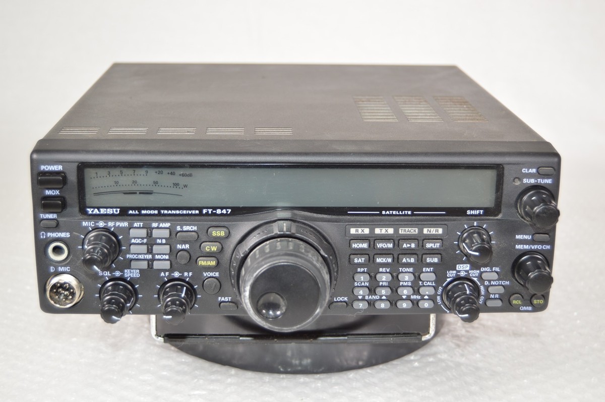 YAESU FT-847M HF/VUオールモード 送受信確認 50w YAESU FT-847M HF/VU