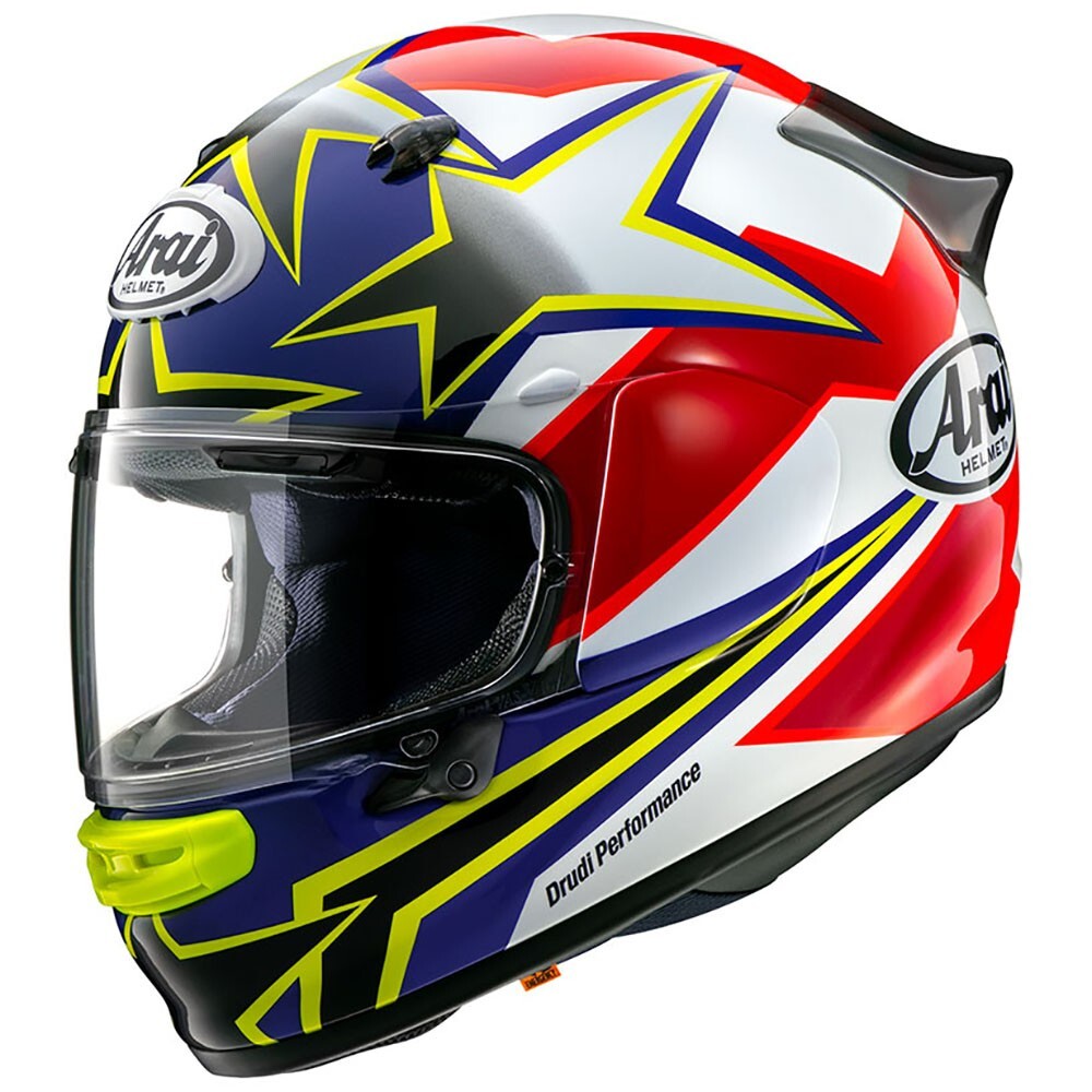 Arai Full face helmet ASTRO-GX [STAR&STRIPE Yellow] Snell JAPAN