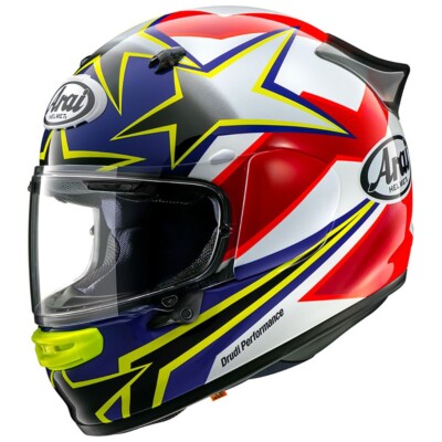 Arai Full face helmet ASTRO-GX [STAR&STRIPE Yellow] Snell JAPAN