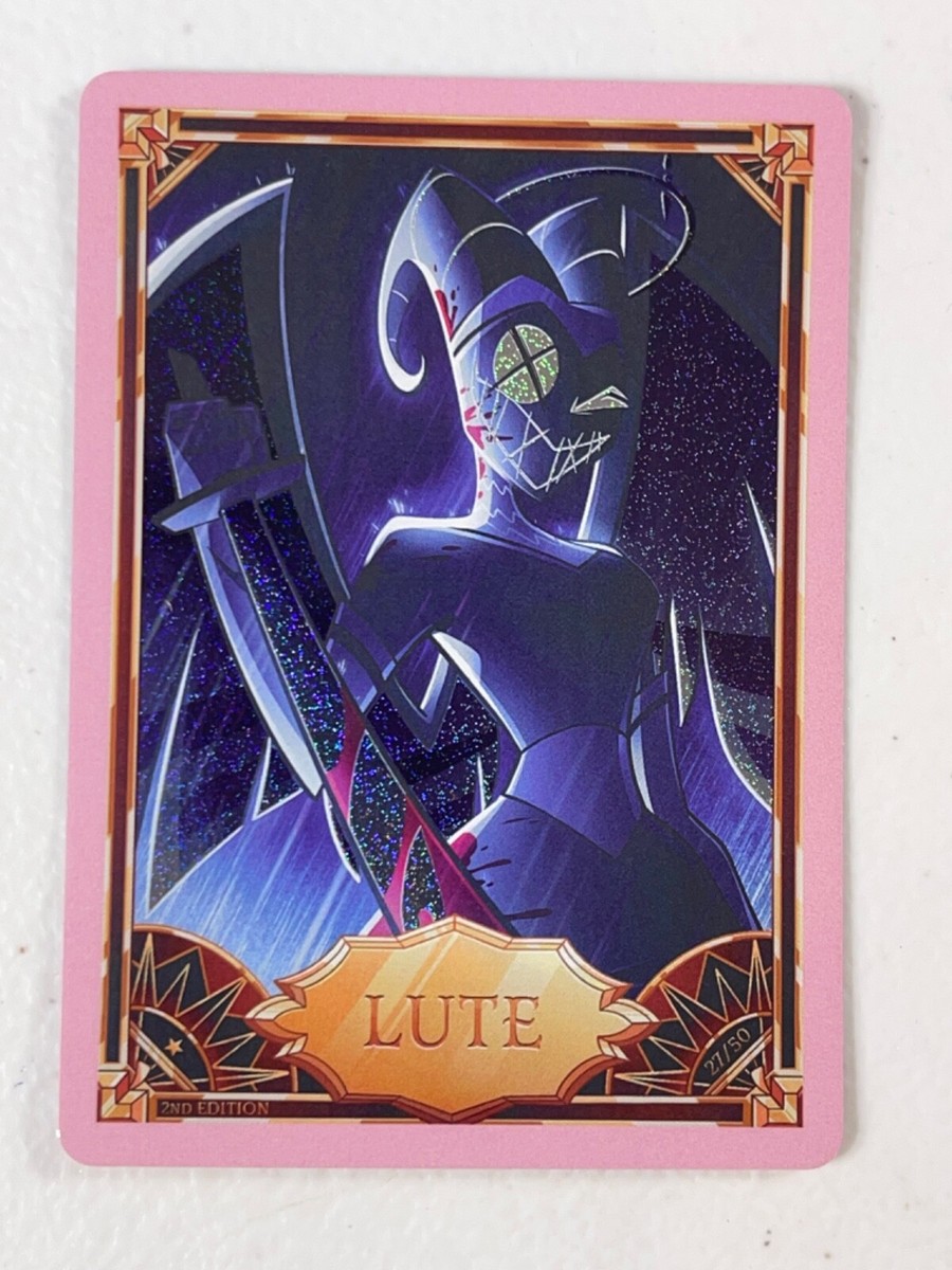 Hazbin Hotel Trading Card PINK FOIL LUTE 27/50 Second 2nd Edition