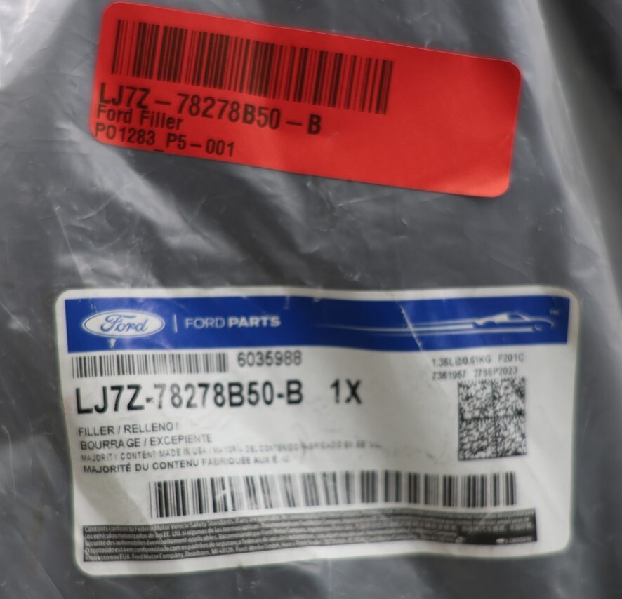 NEW OEM Ford Rear Right Quarter Panel Splash Shield LJ7Z78278B50B