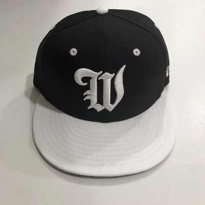New Era 59Fifty Black And White Wacko Maria Baseball Cap Size 7 1