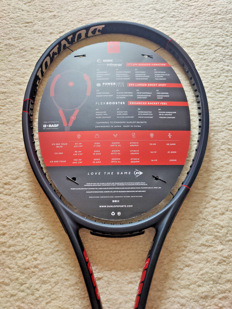 Dunlop CX 200 Tour 18x20 Limited Edition, Grip #2 (1/4), 315g