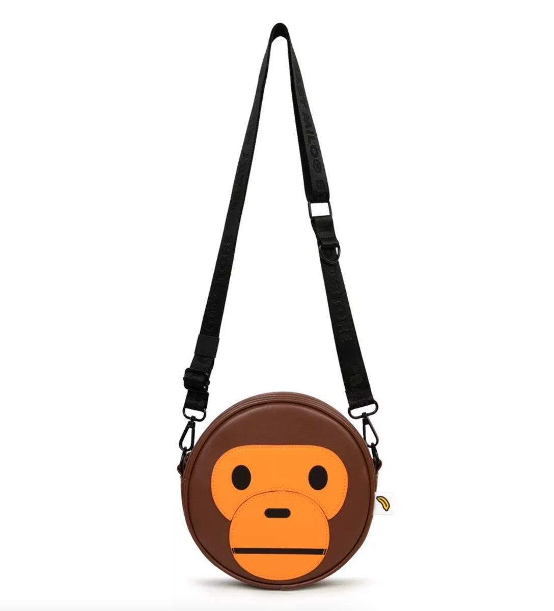 BABY MILO STORE BABY MILO FACE SHOULDER BAG by BAPE A Bathing Ape