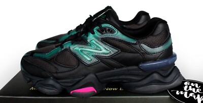 New Balance 9060 x Mowalola Black Teal Burglarwear UK 5 6 7 8 US