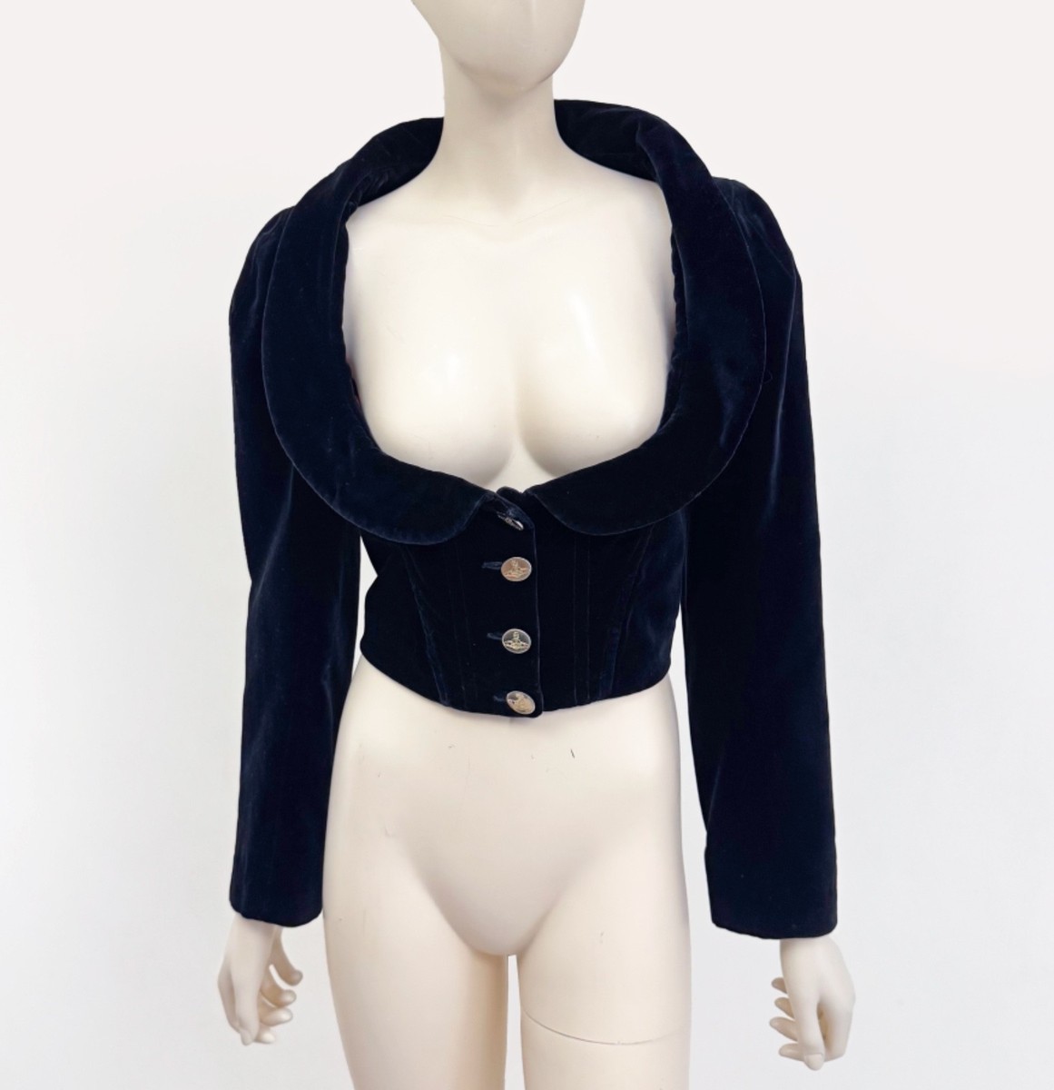 VIVIENNE WESTWOOD 1988 TIME MACHINE collection - Velvet Under Bust
