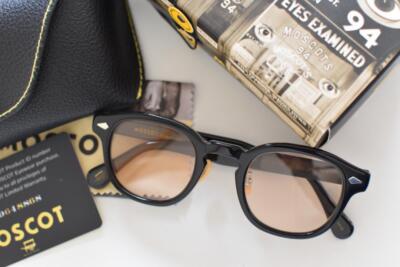 MOSCOT sunglasses LEMTOSH Tom Tosh light brown 46□24-145 black
