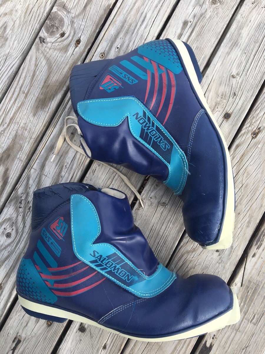 Salomon 511 Cross Country Ski Boots SNS Profil Size 46 EU 12.5 US