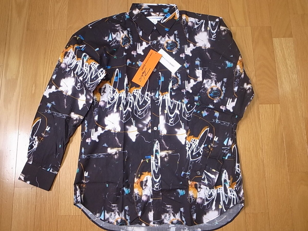FUTURA 2000 x COMME des GARCONS SHIRT ALLOVER PRINT SHIRT POINTMAN
