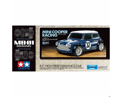 Tamiya Mini Cooper Racing Electric 1/10 FWD/RWD On-Road Kit (MB-01