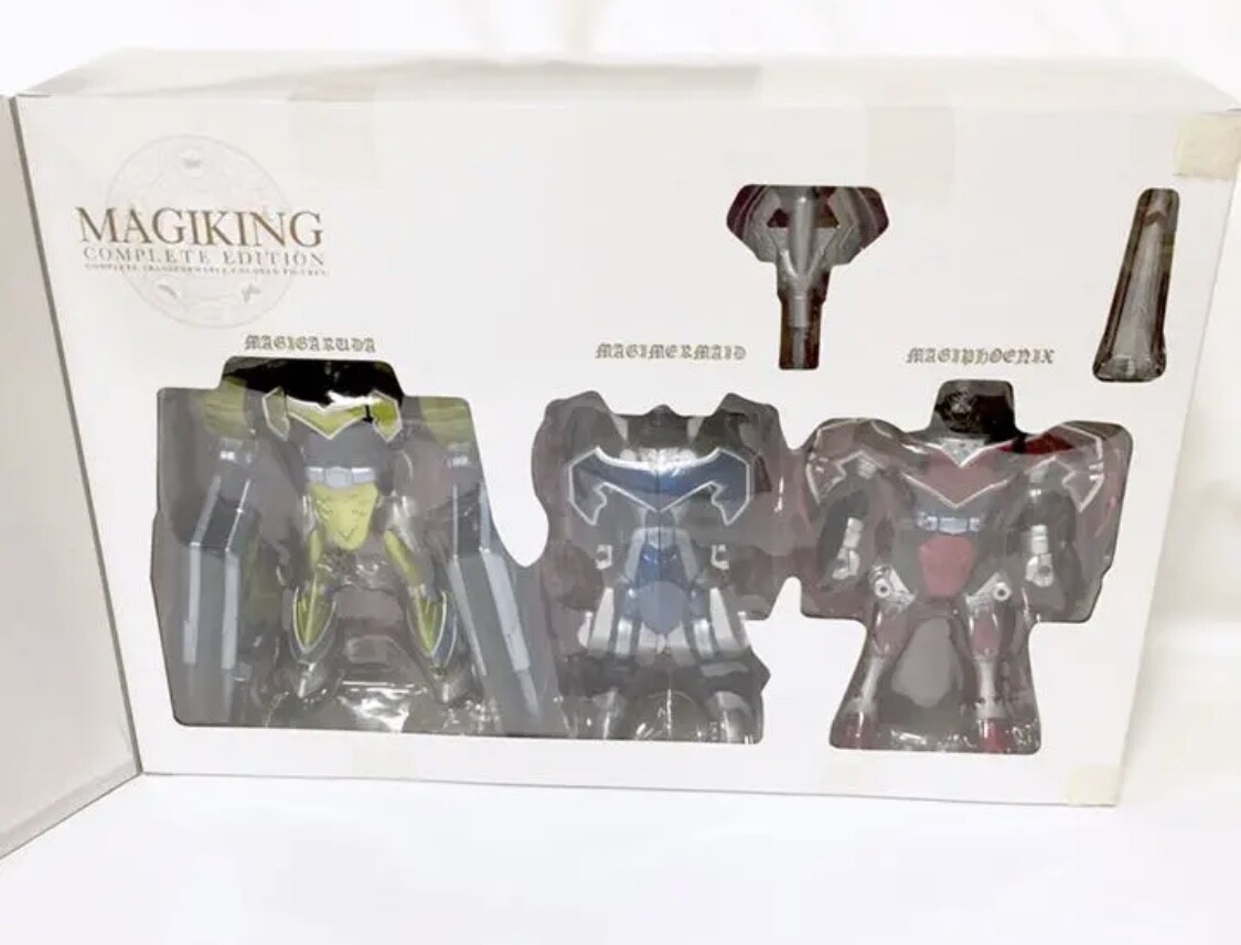 MAGIKING COMPLETE EDITION COMPLETE TRANSFORMABLE COLORED FIGURES