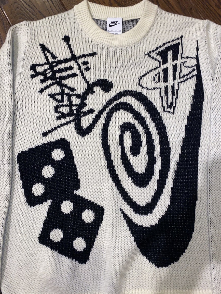 Stussy x Nike Icon Knit Sweater Size XS | eBay
