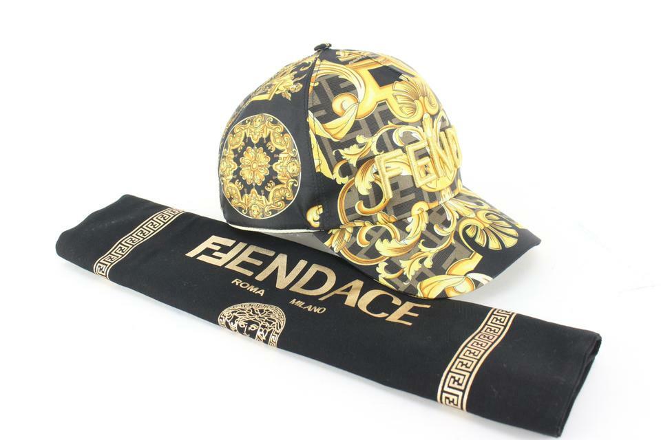 Fendi x Versace 57cm Fendace Baseball Cap Hat 92v516s | eBay