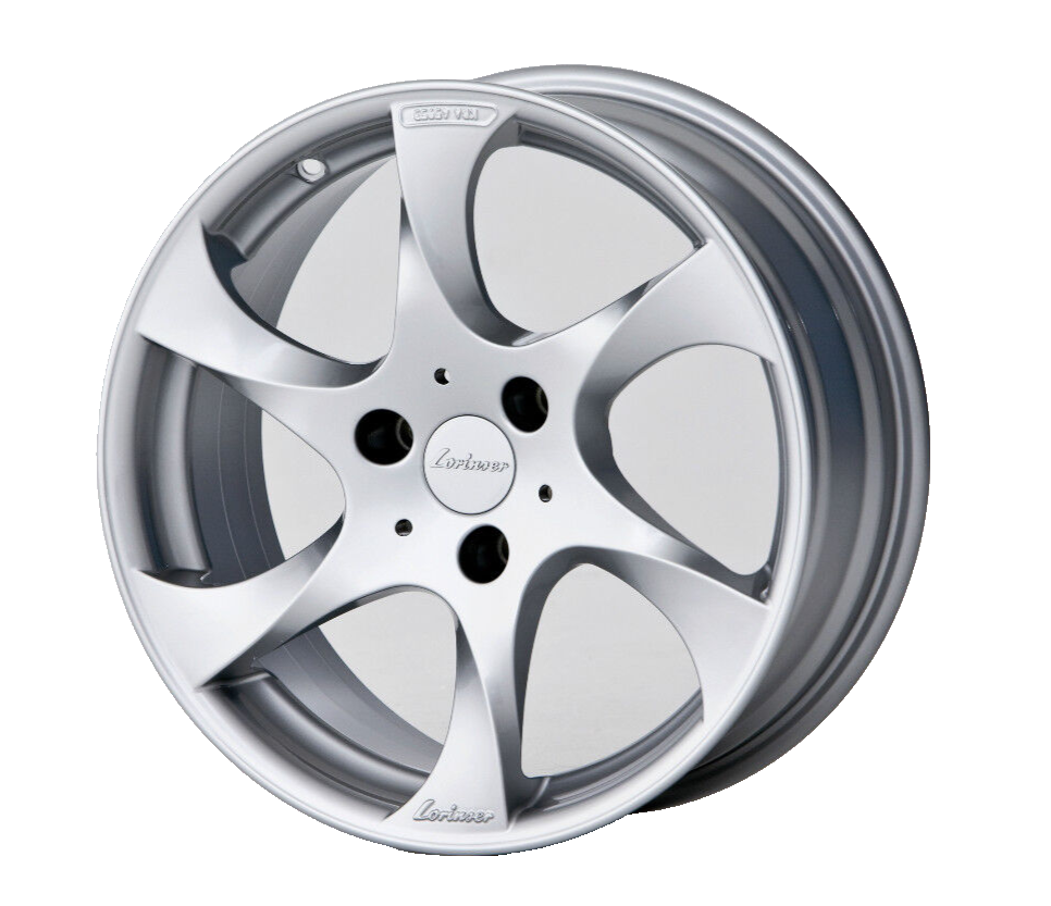 Lorinser Speedy For Smart Fortwo 451 Silver Alloy Wheel 6.5x17