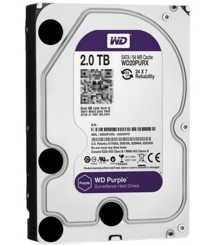 Western Digital Purple 4TB 5400RPM 3.5 inch Internal Hard Drive