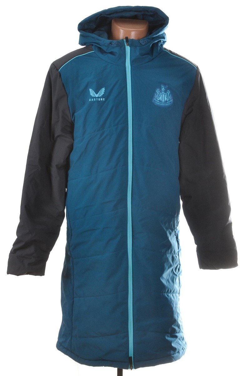 NEWCASTLE UNITED 2022/2023 FOOTBALL BENCH JACKET JERSEY CASTORE