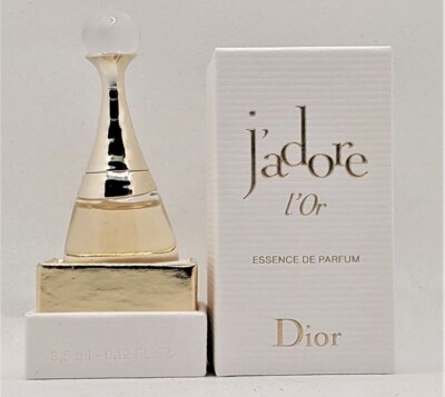J'adore L'Or By Dior Essence De Parfum Mini 3.5mL 0.12o Dab Bottle
