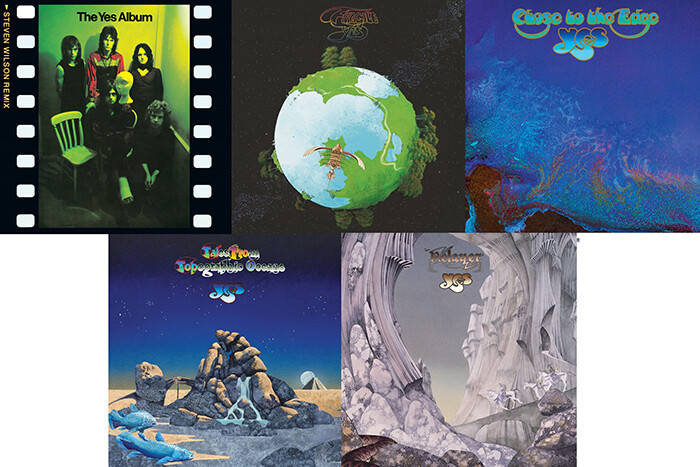 YES STEVEN WILSON REMIX JAPAN 5 MINI LP UHQ CD SET Fast Free