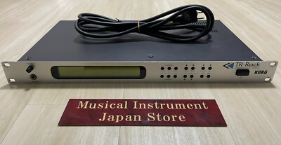Korg TR-RACK Sound Module Synthesizer with Power Cable Used from