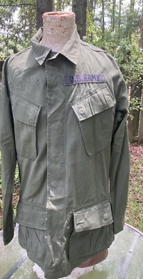 VTG Vietnam War US Army Special Forces Jungle Jacket OG-107
