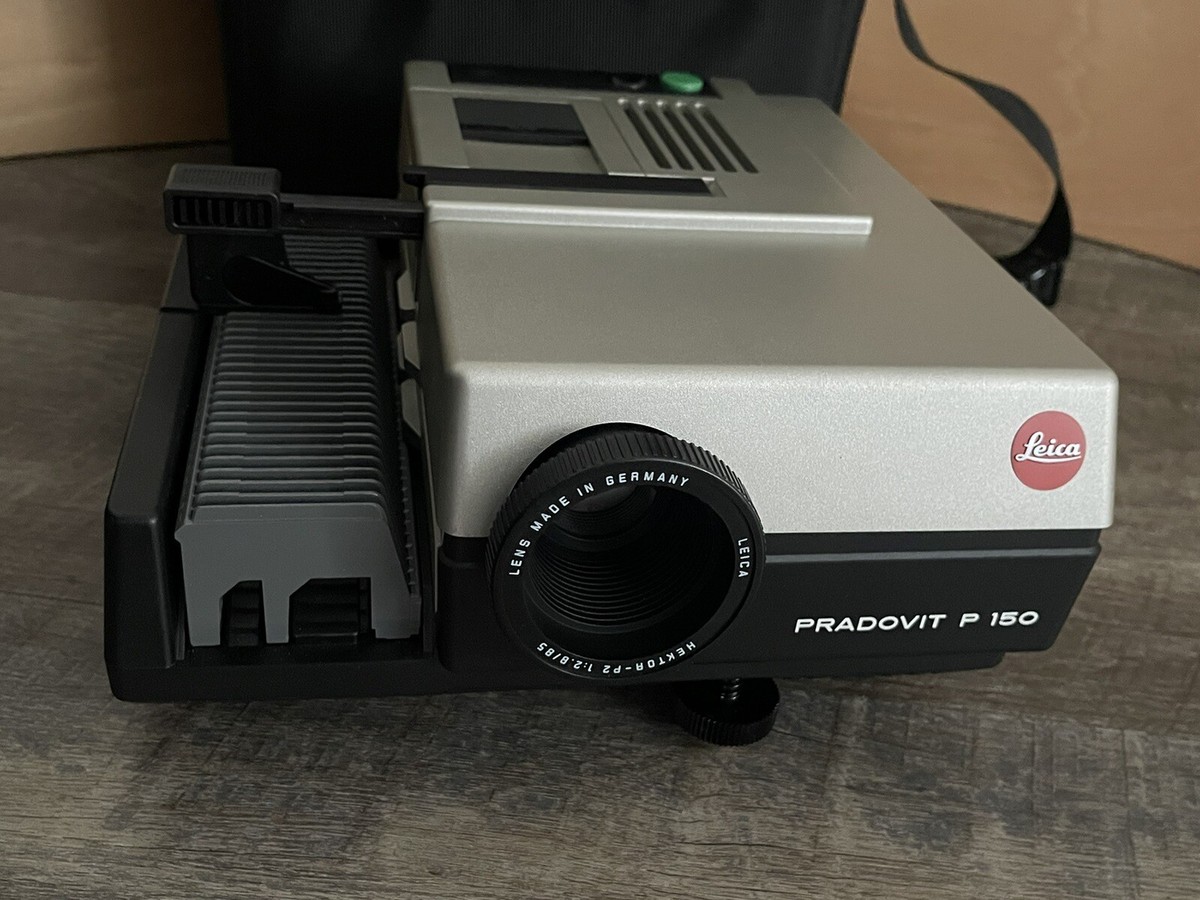 Leica Pradovit P 150 Slide Projector P150 w/ Bag ** For Parts