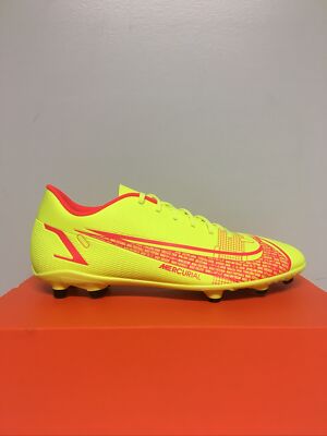 Nike Men's Neon Yellow Mercurial Vapor 14 Club Fg/Mg Soccer Cleats
