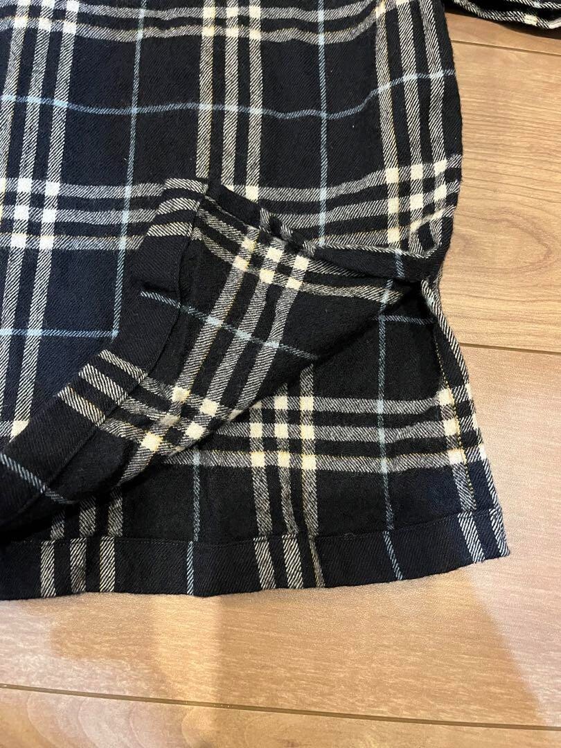 doublet PUPPET ANIMAL EMBROIDERY Long Sleeve Check Shirt size M