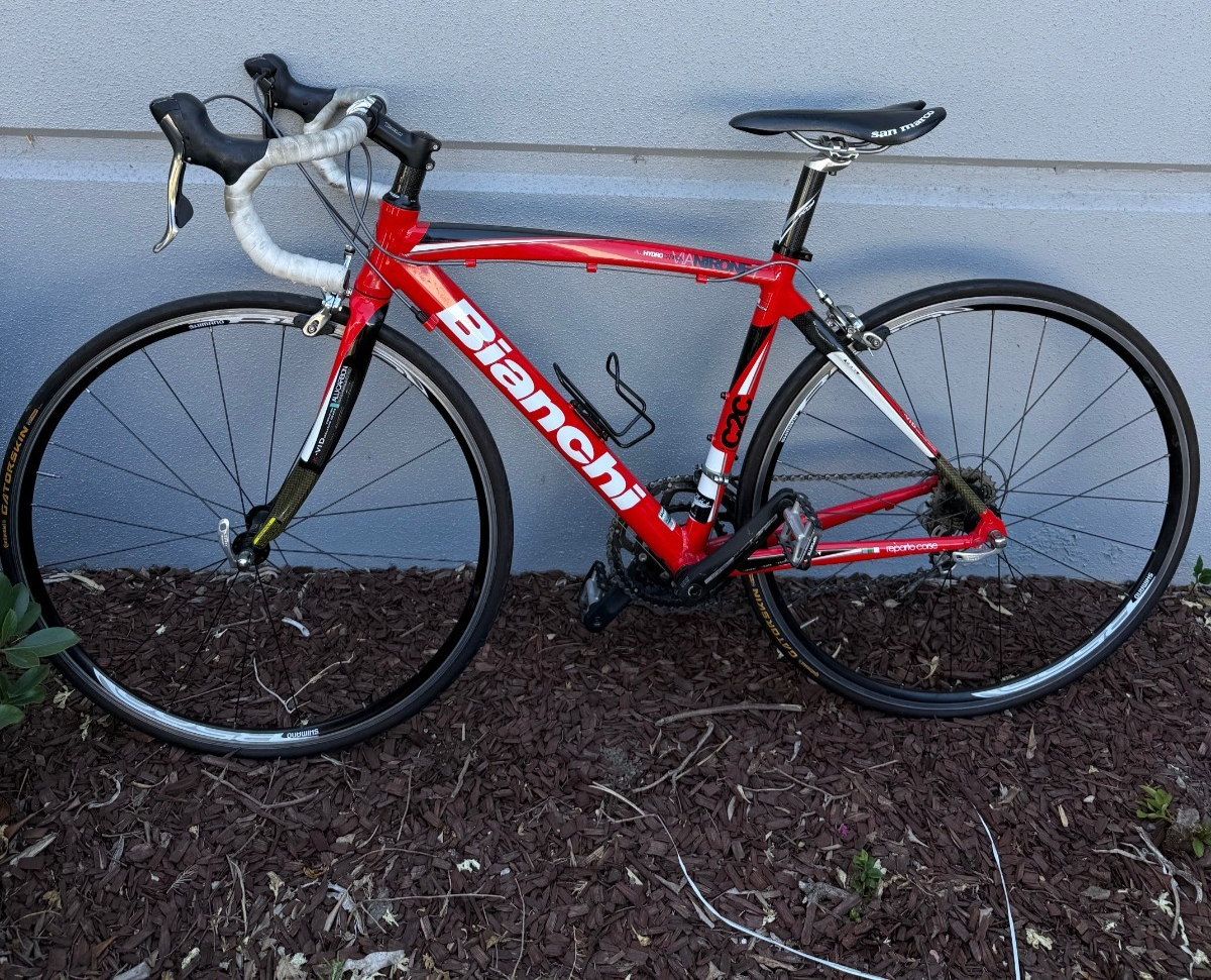 Bianchi Via Nirone 7 C2C Aluhydrocarbon Road Bike Bicycle 50cm