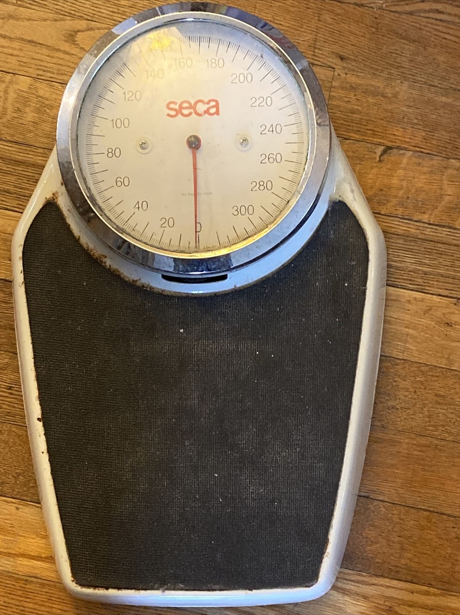 Vintage SECA Mechanical Bathroom Scale 320 Pound Max Made in West