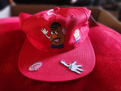 Vintage Toy Story Mr Potatoe Head Snapback Hat Boys OSFA American