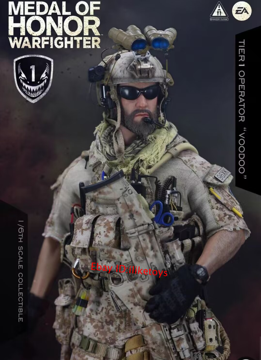 SoldierStory Medal Of Honor Warfighter NAVY SEAL 1/6 Scale Voodoo