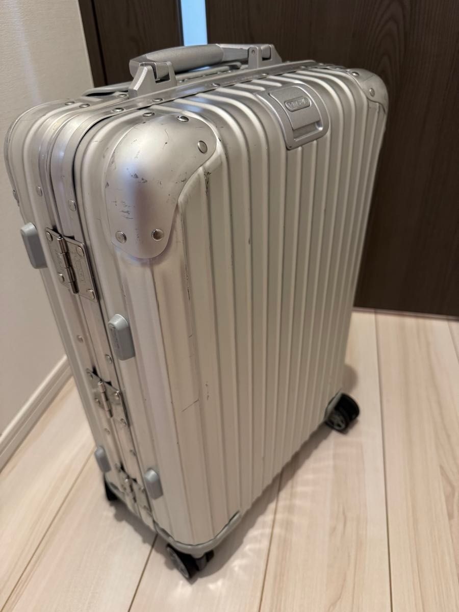 Rimowa Topas 32L Silver 2-wheels Carry Case Suitcase | eBay