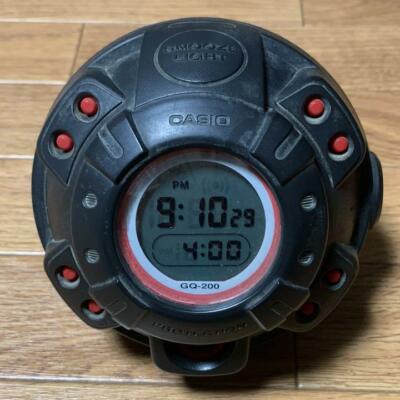 CASIO G-SHOCK GQ-200 MUSCLE TIME Alarm Clock Vintage Rare
