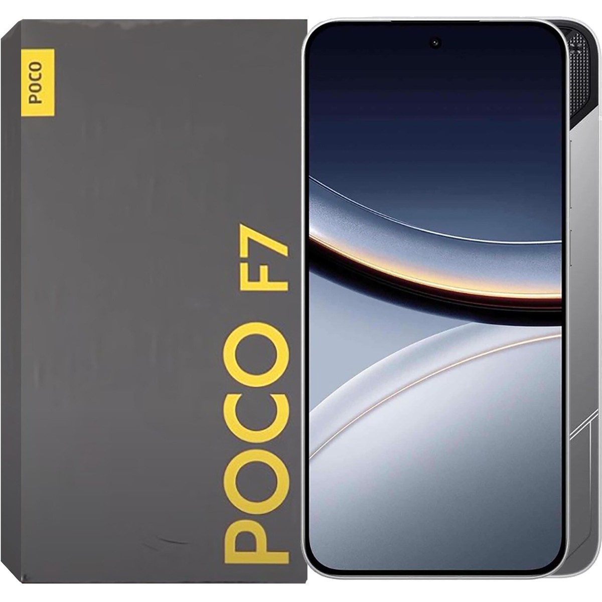 Xiaomi Poco F7 5G Silver 256GB + 12GB Dual-SIM Factory Unlocked