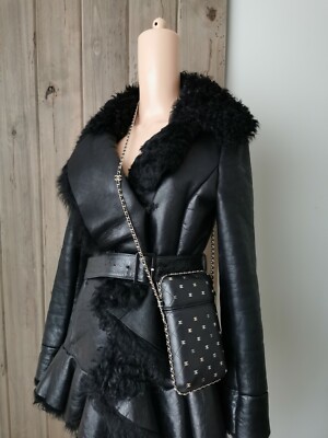 PRADA SHEARLING JACKET SZ IT40 | eBay