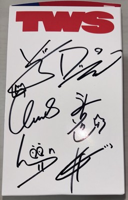 TWS [TRY WITH US] All Member Autographed Signed Album | eBay