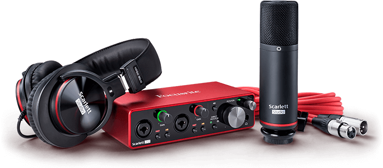 Focusrite Scarlett 2i2 Studio (3rd Gen) USB Audio Interface and