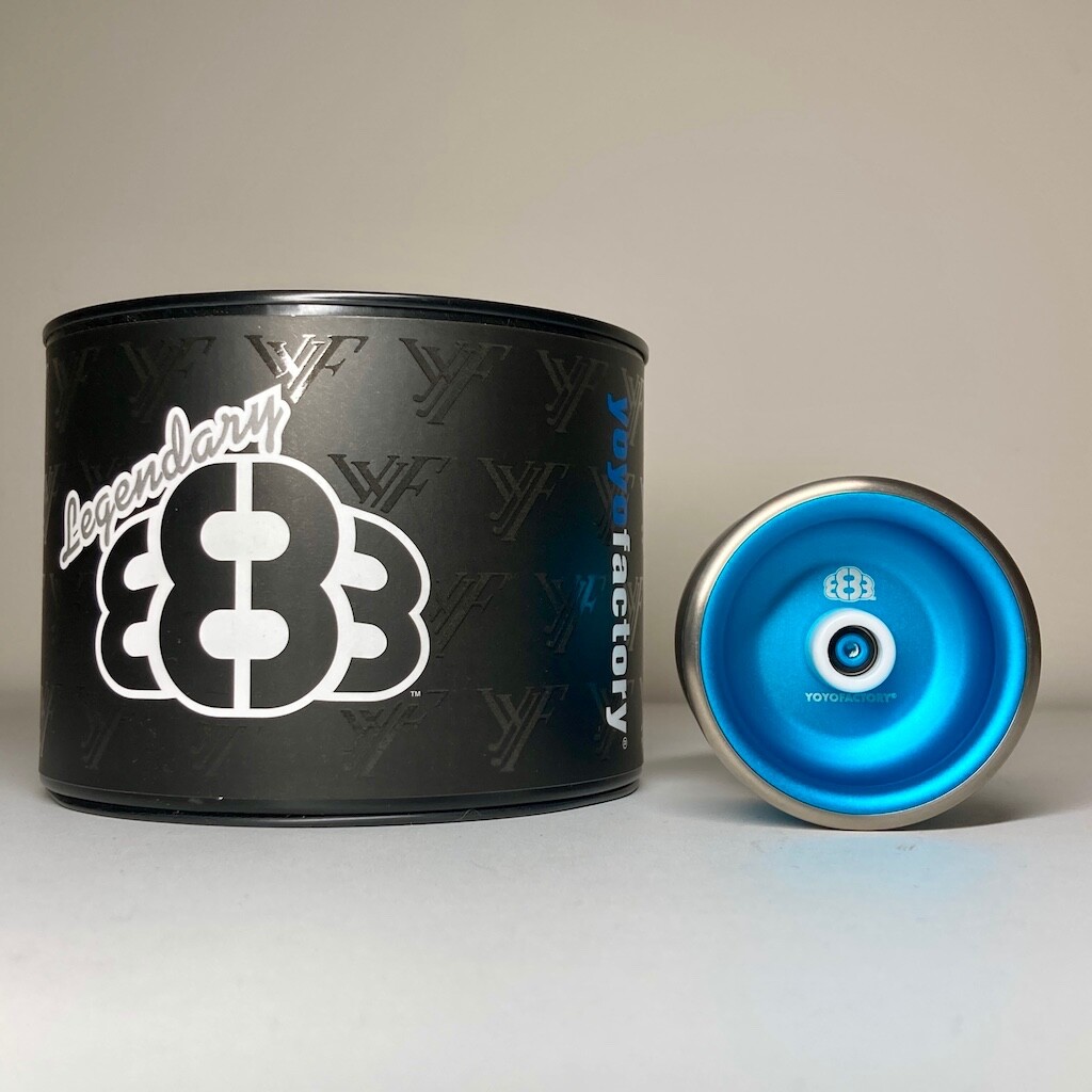 YYF YoYoFactory Legendary 888 Aqua / Silver | eBay