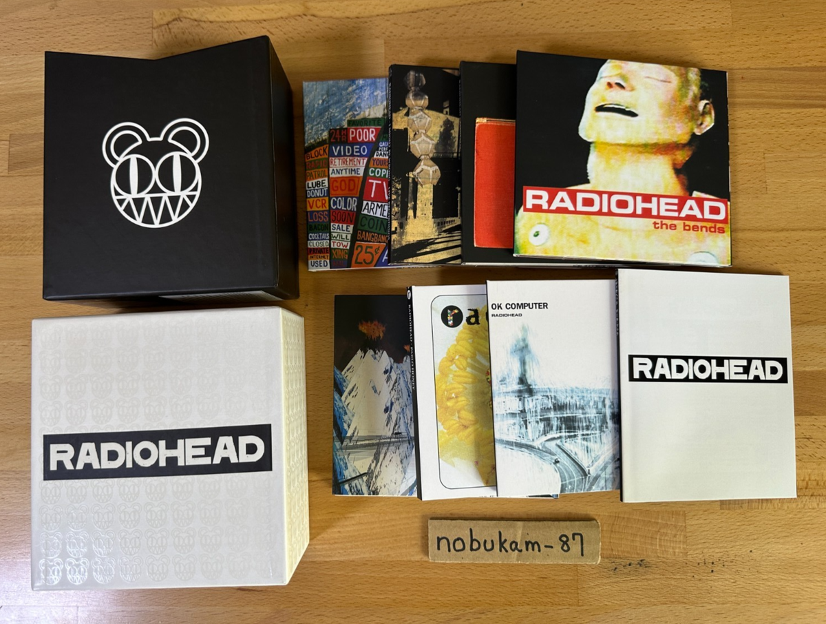 Radiohead Album Collection CD Box Set Limited Edition Japan | eBay